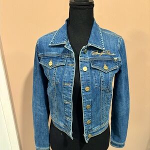 Guess women's Marilyn Monroe Denim Jacket size xs